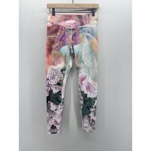Pure‎ + Good Anthropologie Frosted Floral High-Rise Leggings